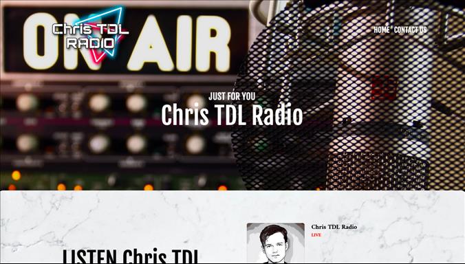 Chris TDL Radio changes his look